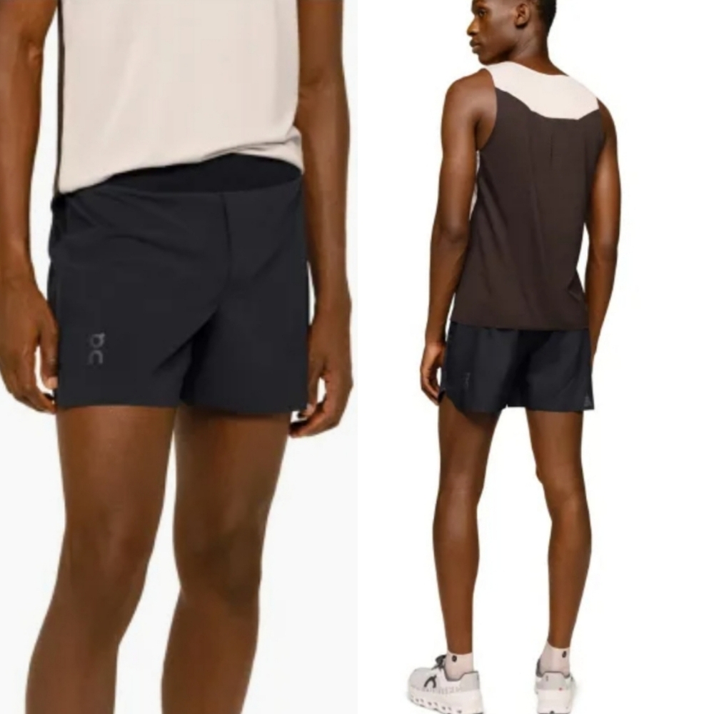 NWT ON Running | Black 5" Lightweight Shorts
